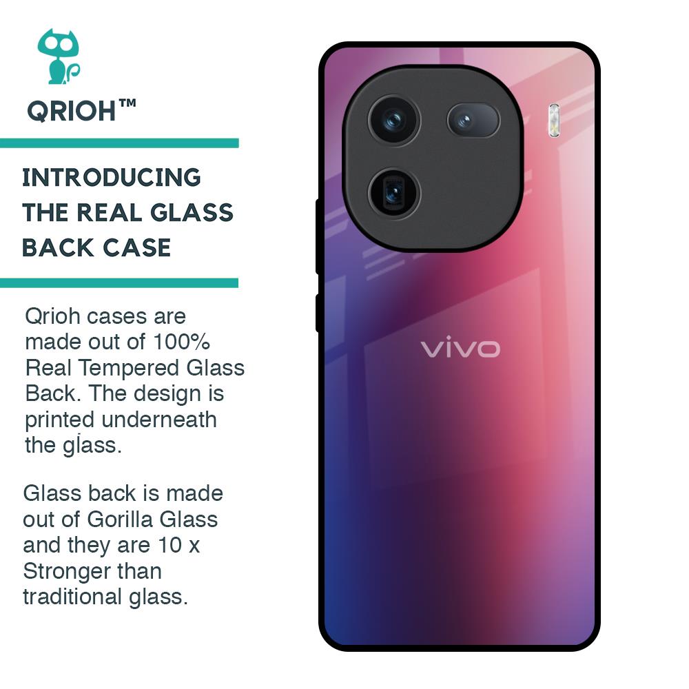 Multi Shaded Gradient Glass Case for IQOO 12 5G