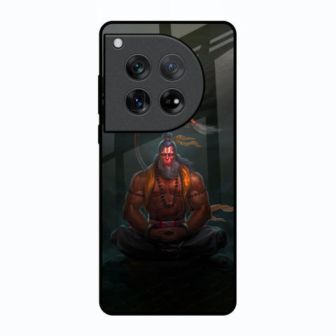 Lord Hanuman Animated Oneplus 12 Glass Back Cover Online