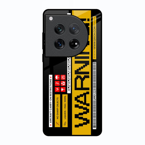 Aircraft Warning Oneplus 12 Glass Back Cover Online