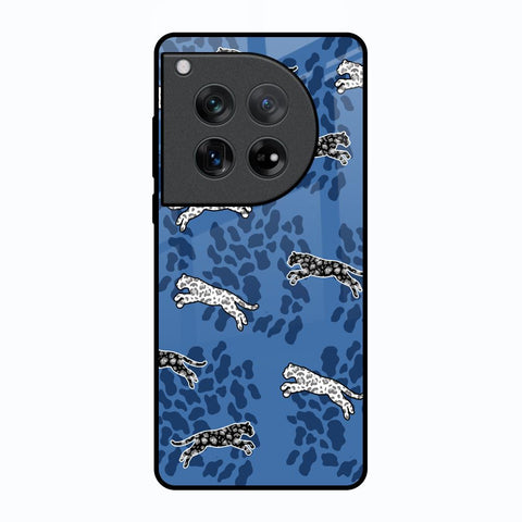 Blue Cheetah Oneplus 12 Glass Back Cover Online