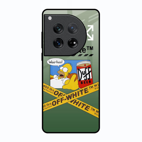 Duff Beer Oneplus 12 Glass Back Cover Online
