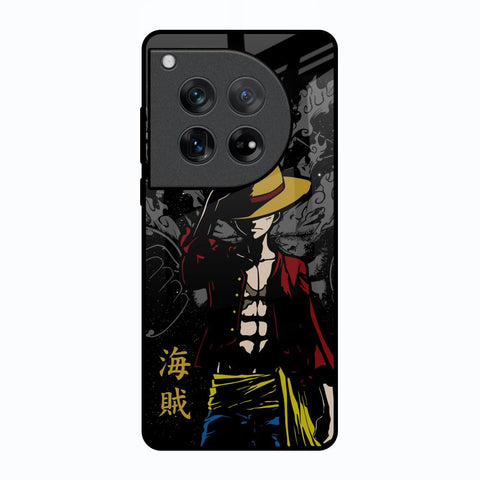 Dark Luffy Oneplus 12 Glass Back Cover Online