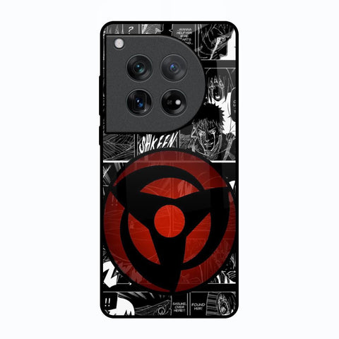 Sharingan Oneplus 12 Glass Back Cover Online