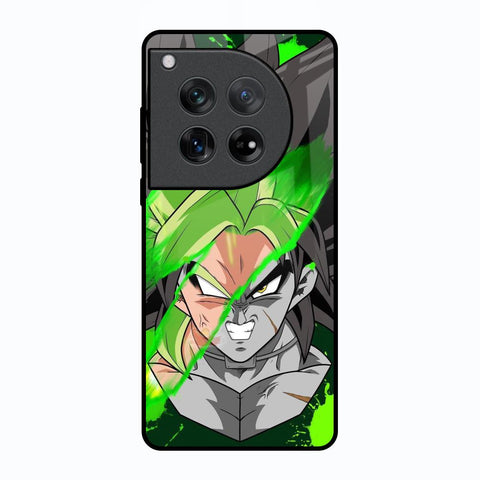 Anime Green Splash Oneplus 12 Glass Back Cover Online