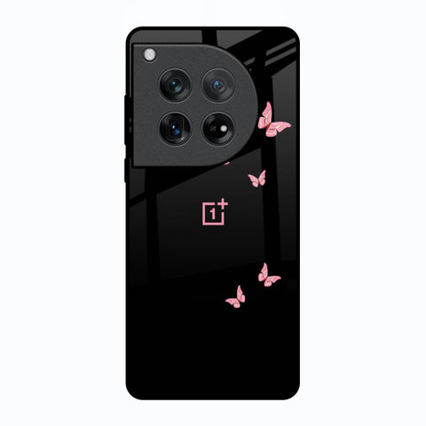 Fly Butterfly Oneplus 12 Glass Back Cover Online