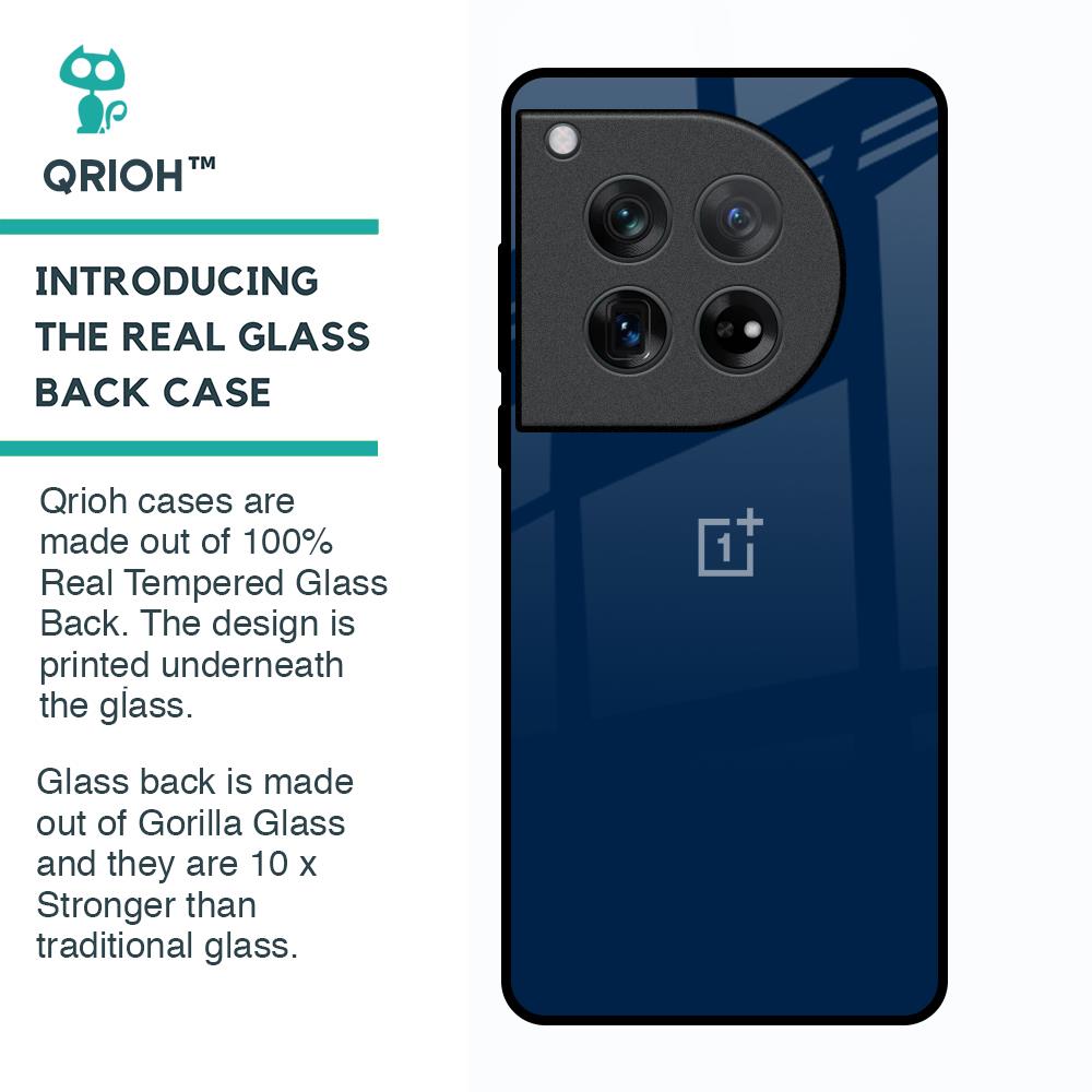 Royal Navy Glass Case for Oneplus 12