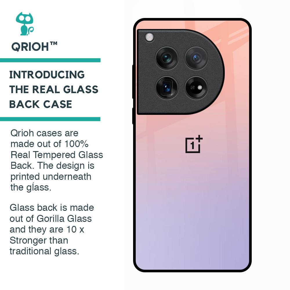 Dawn Gradient Glass Case for Oneplus 12