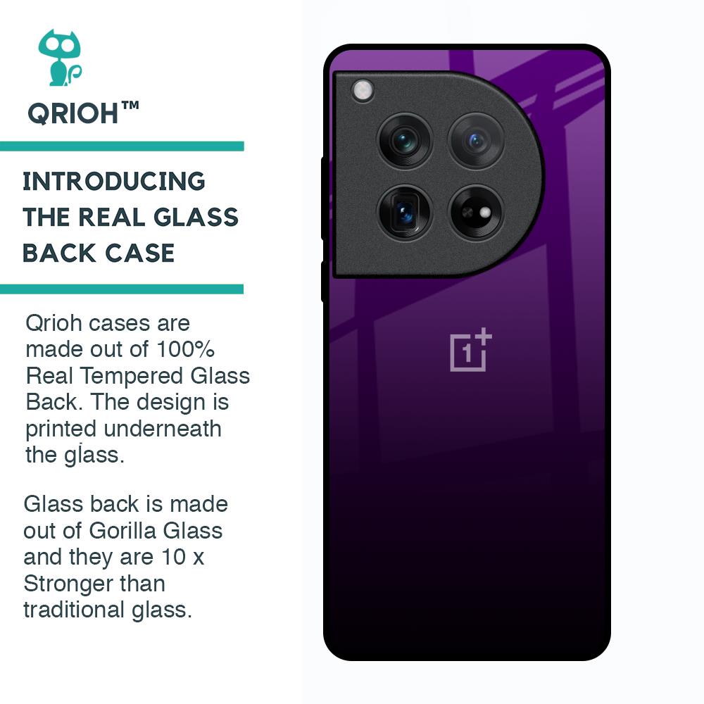 Harbor Royal Blue Glass Case For Oneplus 12
