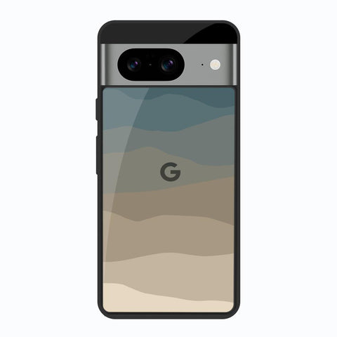 Abstract Mountain Pattern Google Pixel 8 Glass Back Cover Online