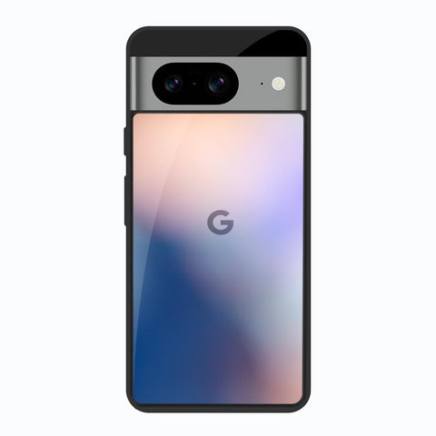 Blue Mauve Gradient Google Pixel 8 Glass Back Cover Online