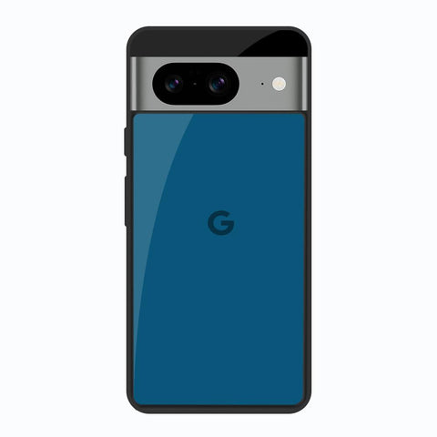 Cobalt Blue Google Pixel 8 Glass Back Cover Online