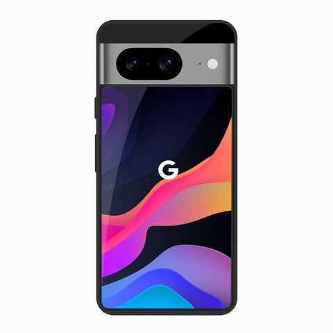 Colorful Fluid Google Pixel 8 Glass Back Cover Online