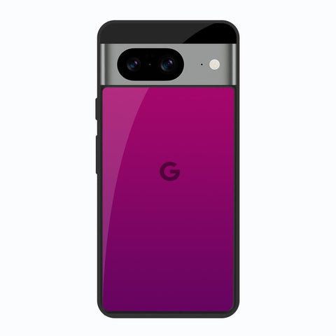 Magenta Gradient Google Pixel 8 Glass Back Cover Online