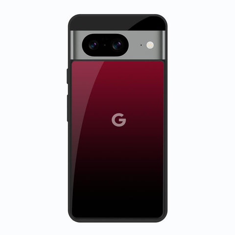Wine Red Google Pixel 8 Glass Back Cover Online