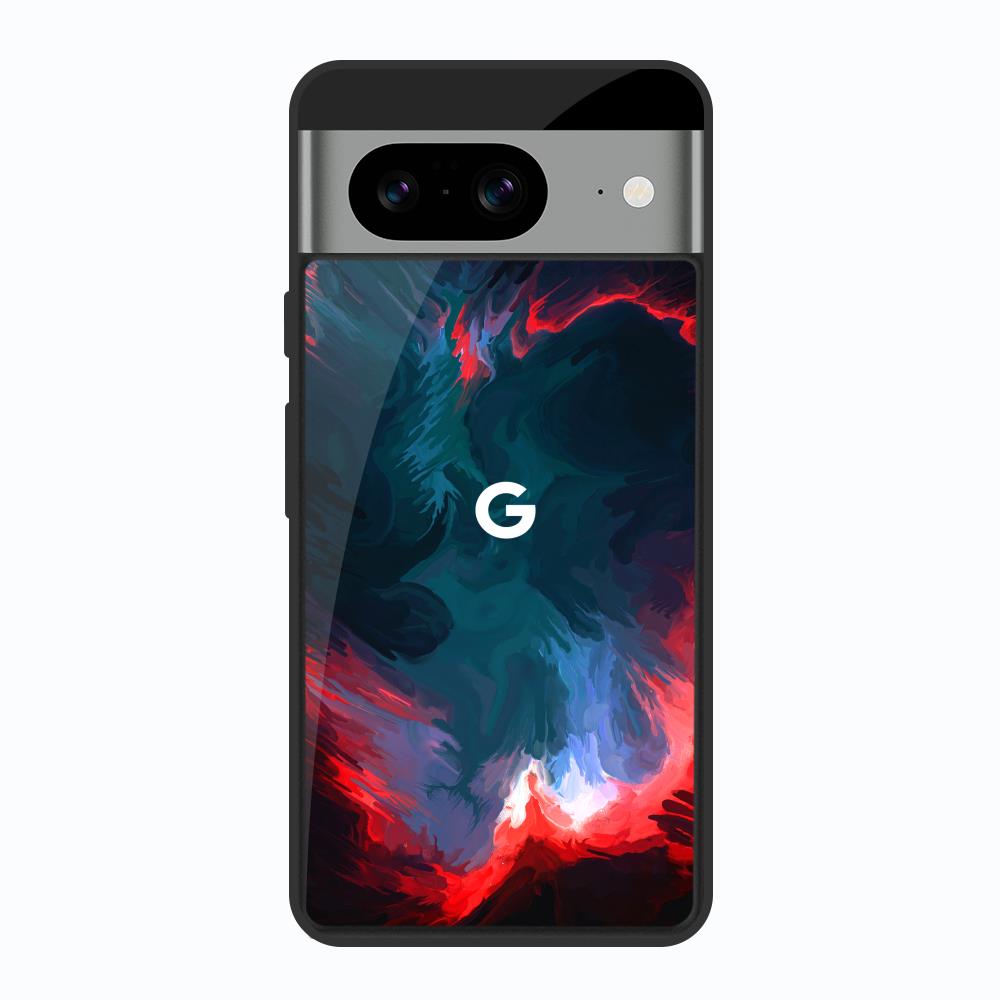 Brush Art Google Pixel 8 Glass Back Cover Online