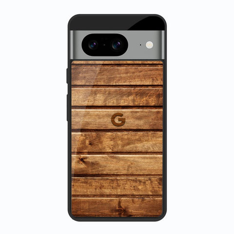 Wooden Planks Google Pixel 8 Glass Back Cover Online