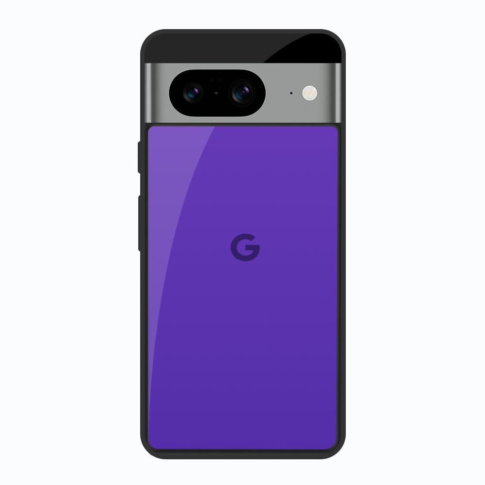 Amethyst Purple Google Pixel 8 Glass Back Cover Online