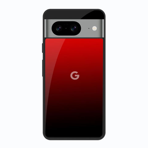 Maroon Faded Google Pixel 8 Glass Back Cover Online