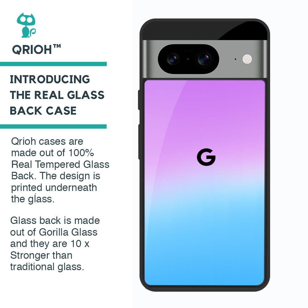 Unicorn Pattern Glass Case for Google Pixel 8