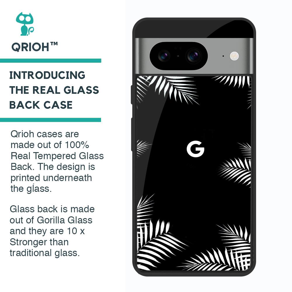 Zealand Fern Design Glass Case For Google Pixel 8