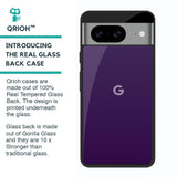 Dark Purple Glass Case for Google Pixel 8