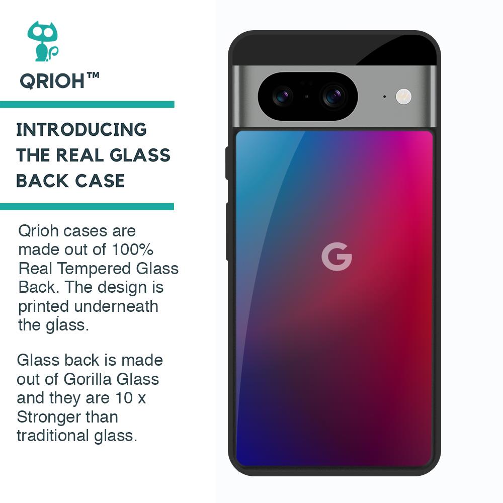 Magical Color Shade Glass Case for Google Pixel 8