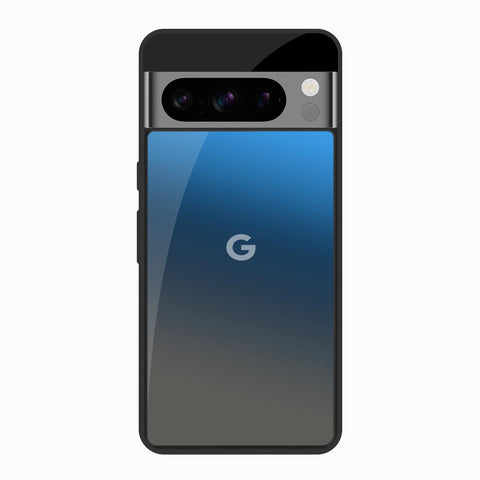 Blue Grey Ombre Google Pixel 8 Pro Glass Back Cover Online
