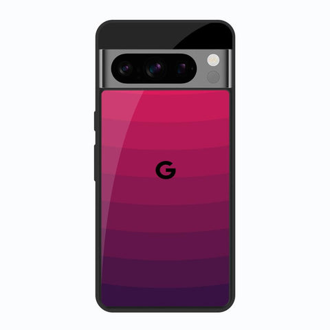 Wavy Pink Pattern Google Pixel 8 Pro Glass Back Cover Online