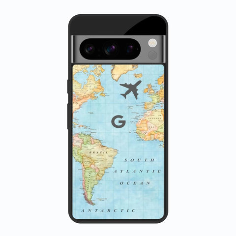Fly Around The World Google Pixel 8 Pro Glass Back Cover Online