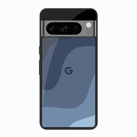 Navy Blue Ombre Google Pixel 8 Pro Glass Back Cover Online