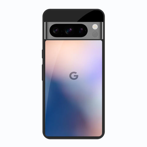 Blue Mauve Gradient Google Pixel 8 Pro Glass Back Cover Online