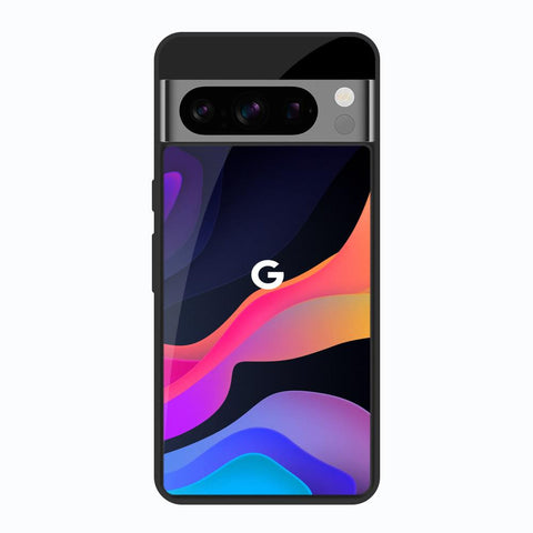 Colorful Fluid Google Pixel 8 Pro Glass Back Cover Online