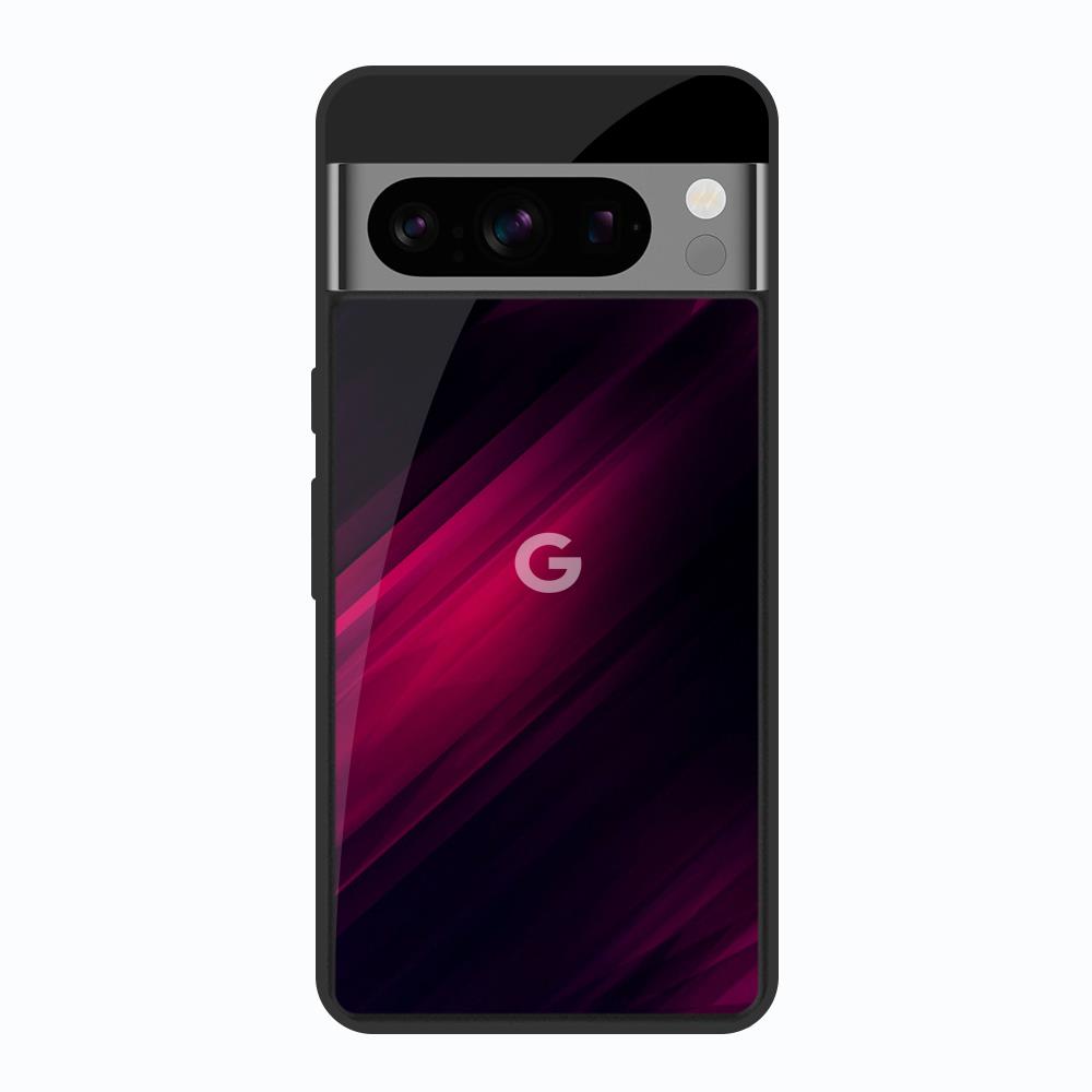 Razor Black Google Pixel 8 Pro Glass Back Cover Online