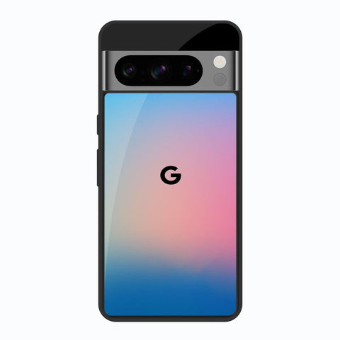 Blue & Pink Ombre Google Pixel 8 Pro Glass Back Cover Online