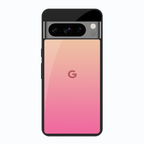 Pastel Pink Gradient Google Pixel 8 Pro Glass Back Cover Online