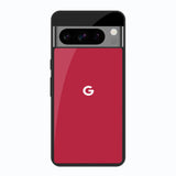 Solo Maroon Google Pixel 8 Pro Glass Back Cover Online