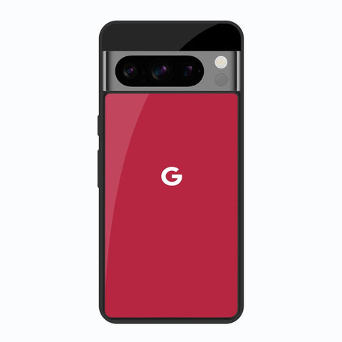 Solo Maroon Google Pixel 8 Pro Glass Back Cover Online