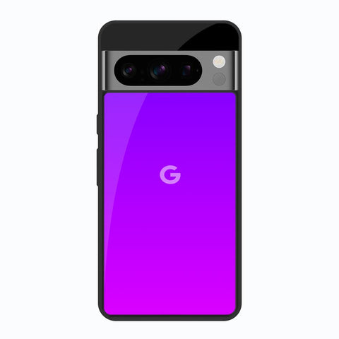 Purple Pink Google Pixel 8 Pro Glass Back Cover Online