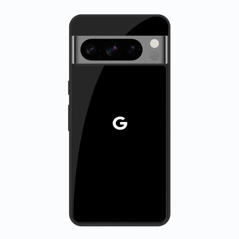 Jet Black Google Pixel 8 Pro Glass Back Cover Online