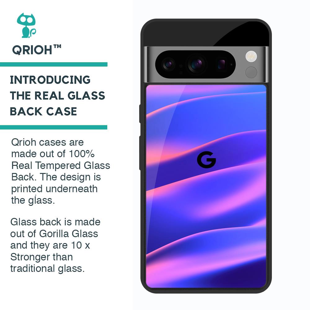 Colorful Dunes Glass Case for Google Pixel 8 Pro