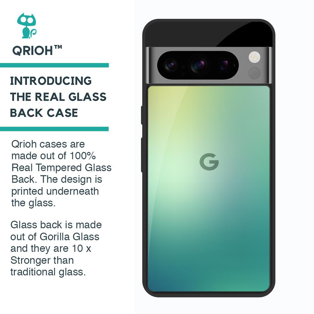 Dusty Green Glass Case for Google Pixel 8 Pro