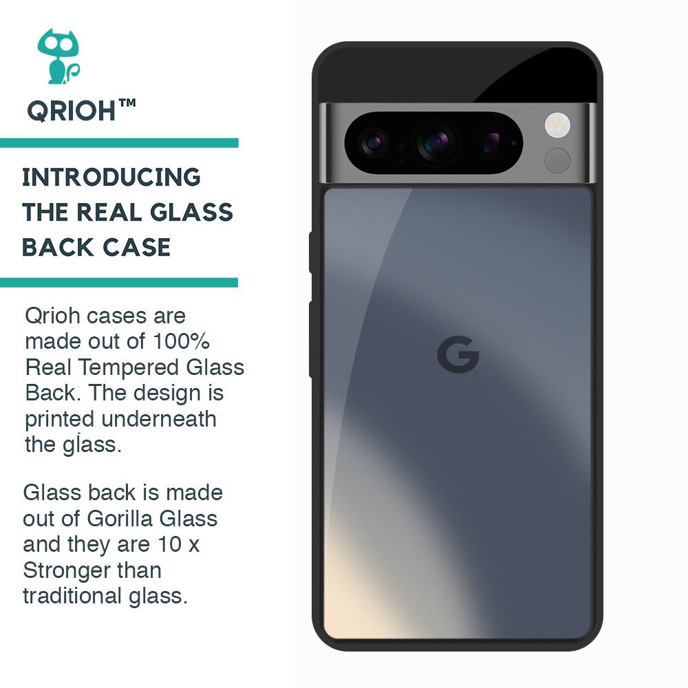 Metallic Gradient Glass Case for Google Pixel 8 Pro
