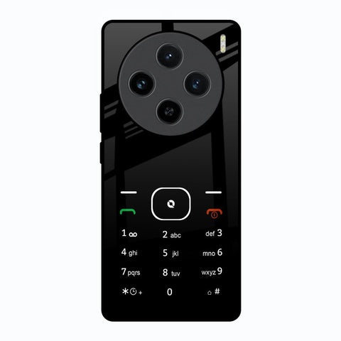 Classic Keypad Pattern Vivo X100 5G Glass Back Cover Online