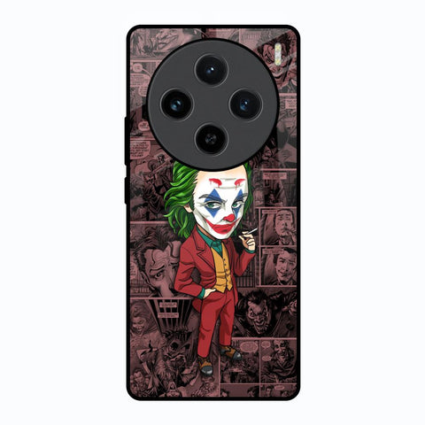 Joker Cartoon Vivo X100 5G Glass Back Cover Online
