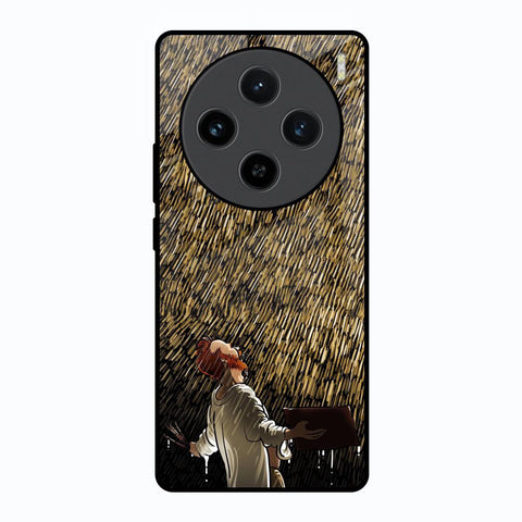 Rain Festival Vivo X100 5G Glass Back Cover Online