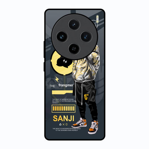 Cool Sanji Vivo X100 5G Glass Back Cover Online