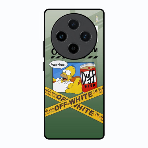 Duff Beer Vivo X100 5G Glass Back Cover Online