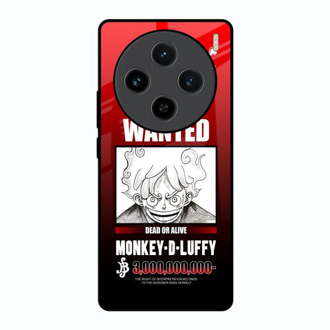 Luffy Wanted Vivo X100 5G Glass Back Cover Online