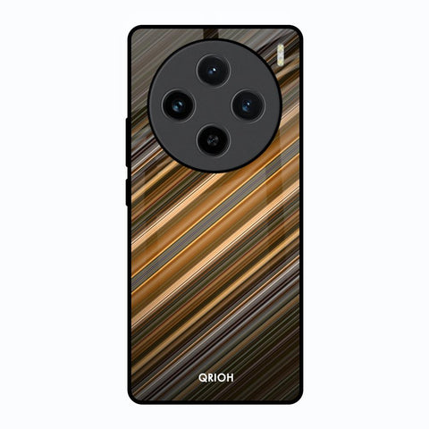 Diagonal Slash Pattern Vivo X100 5G Glass Back Cover Online