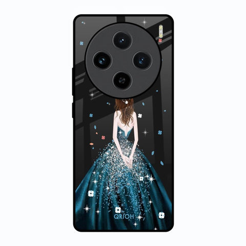Queen Of Fashion Vivo X100 5G Glass Back Cover Online